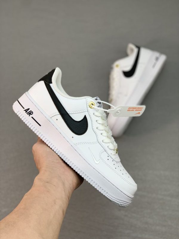 New Arrival Shoes AF 1 Low ’07 LV8 40th Anniversary White Black AJ3155