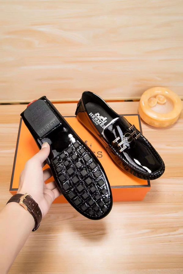 New Arrival Men Hermes Shoes 002