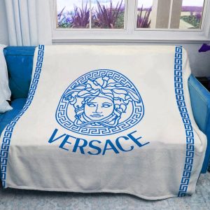Blue Versace Blanket 012