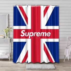 British Flag Supreme Shower Curtain Set 007