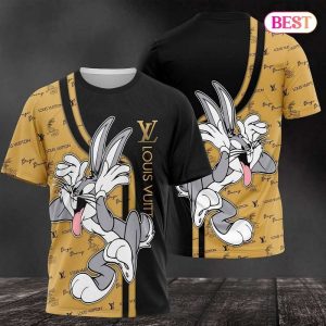 Bugs Bunny LV Luxury Brand 3D T-Shirt 050