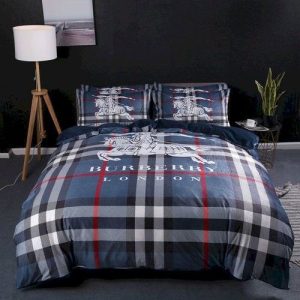 Burberry Bedding Sets Bedroom Luxury Brand 001