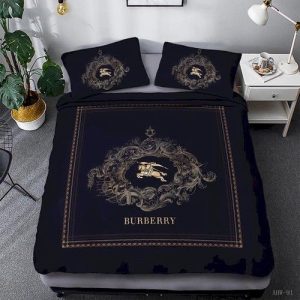 Burberry Bedding Sets Duvet Cover Bedroom Luxury Brand Bedding Bedroom 010