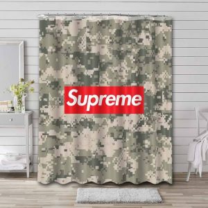 Camouflage Supreme Shower Curtain Set 008