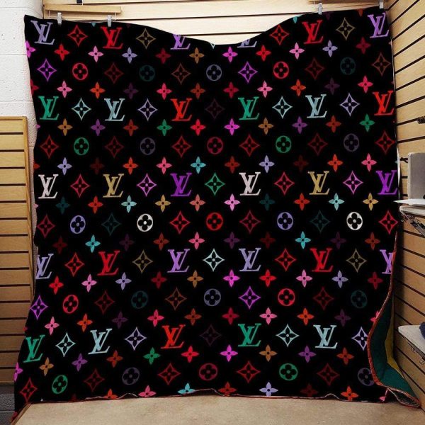 Colorful Louis Vuitton Blanket 018