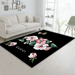 Flowers Gucci Living Room Carpet And Rug 018