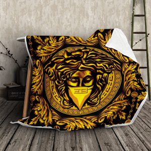 Golden Logo Versace Blanket 022