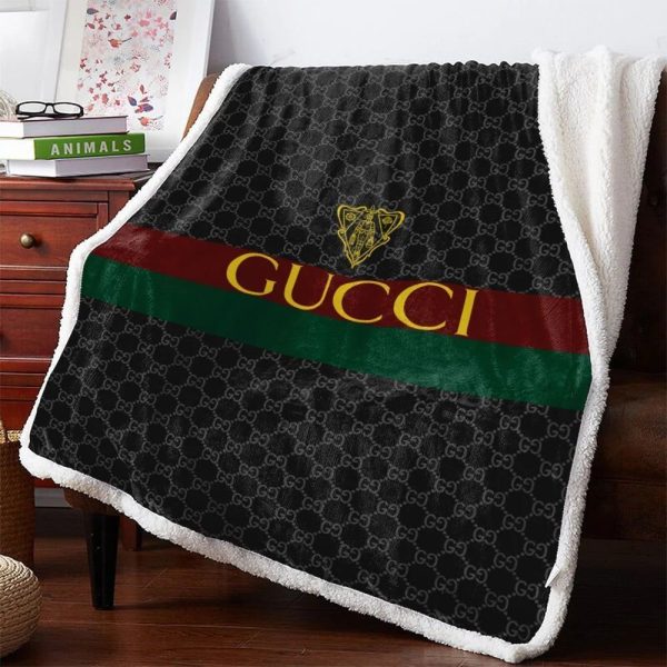 Goldy logo Gucci Blanket 020