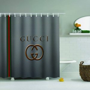 Gucci Bathroom Curtains 022