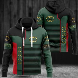 Gucci Black Green Red Hoodie Pants Pod Design 063