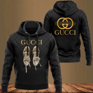 Gucci Black Luxury Hoodie Pants Pod Design 041