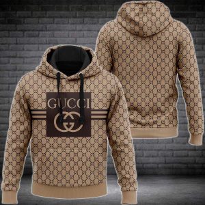 Gucci Black logo Luxury 3D Hoodie Limited Edition 065