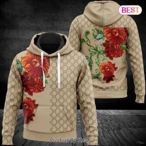 Gucci Flower Unisex Hoodie Gucci Logo Hoodie For Men Women 174