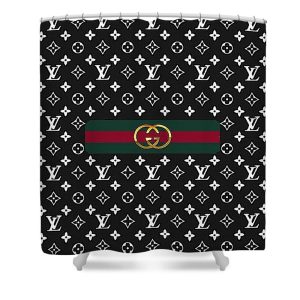 Gucci X Louis Vuitton Shower Curtain 032