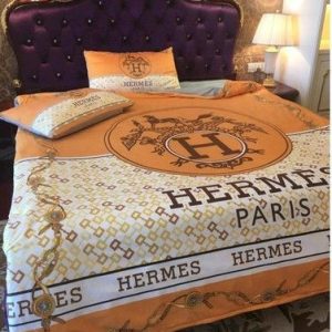 Hermes Bedding Sets Duvet Cover Bedroom Luxury Brand Bedding Bedroom 118