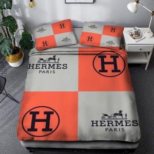 Hermes Bedding Sets Duvet Cover Bedroom Luxury Brand Bedding Bedroom 125