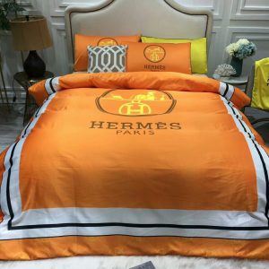 Hermes Paris Luxury Brand Type Bedding Sets 027