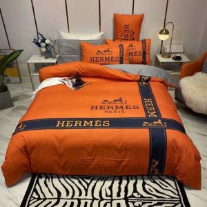 Hermes Paris Luxury Brand Type Bedding Sets 042