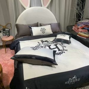 Hermes Paris Luxury Brand Type Bedding Sets 062