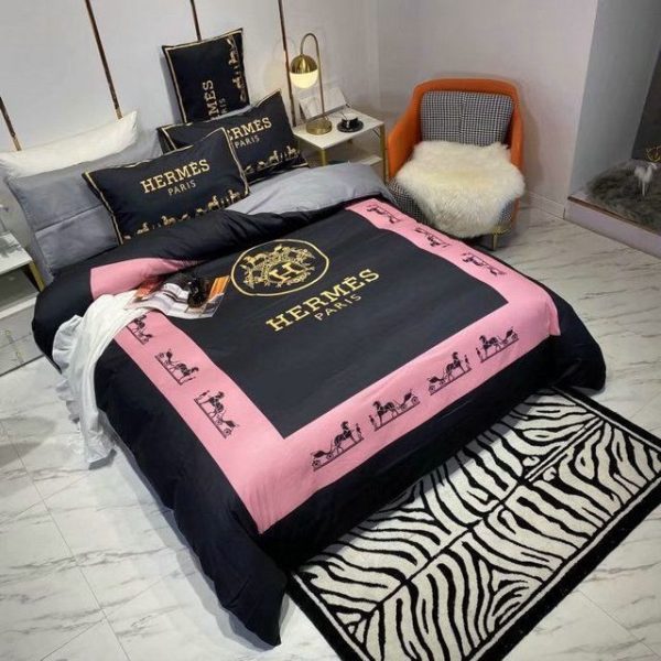 Hermes Paris Luxury Brand Type Bedding Sets 065