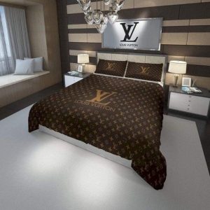 LV Bedding Sets Bedroom Luxury Brand Bedding 010