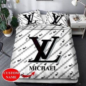 LV Bedding Sets Bedroom Luxury Brand Bedding 015