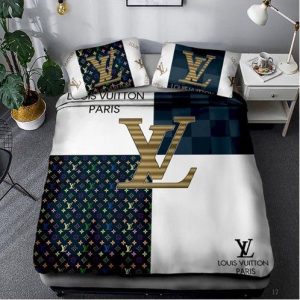 LV Bedding Sets Bedroom Luxury Brand Bedding 016