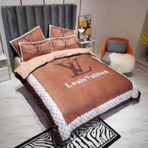 LV Bedding Sets Bedroom Luxury Brand Bedding 017