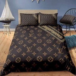 LV Bedding Sets Bedroom Luxury Brand Bedding 018