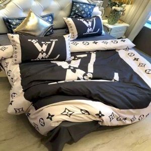 LV Bedding Sets Bedroom Luxury Brand Bedding 032