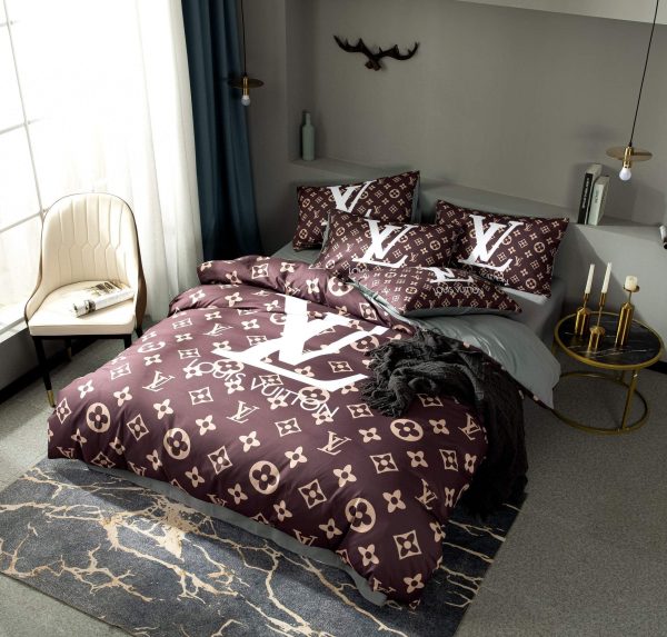 LV Sp Type Bedding Sets Duvet Cover LV Bedroom Sets Luxury Brand Bedding 211