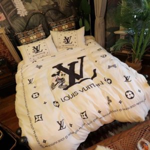 LV Sp Type Bedding Sets Duvet Cover LV Bedroom Sets Luxury Brand Bedding 251