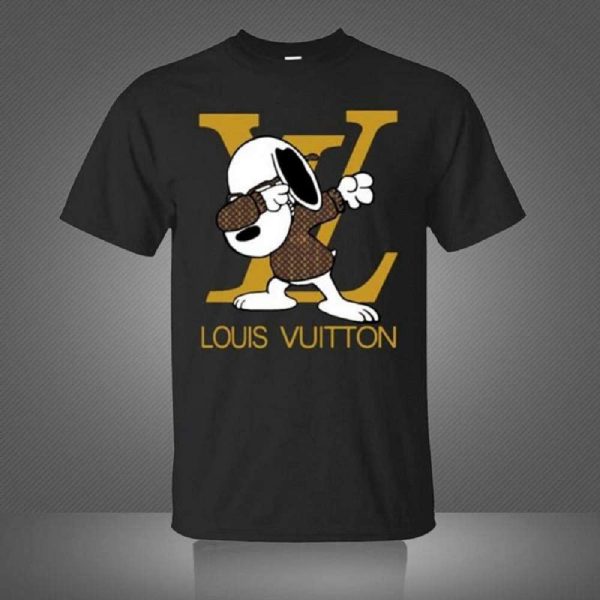 LV Black 3D T-Shirt 016