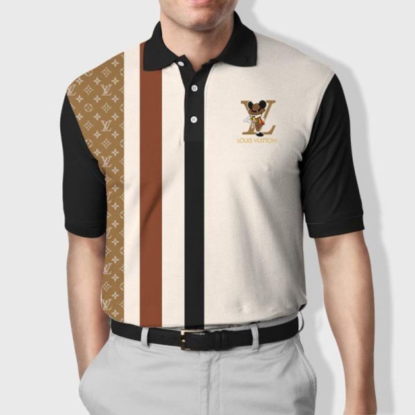 Louis Vuitton Cartoon Luxury Brand Polo Shirt 017