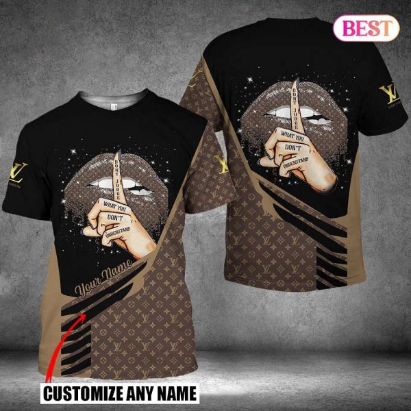 LV Customize Name 3D T-Shirt 035