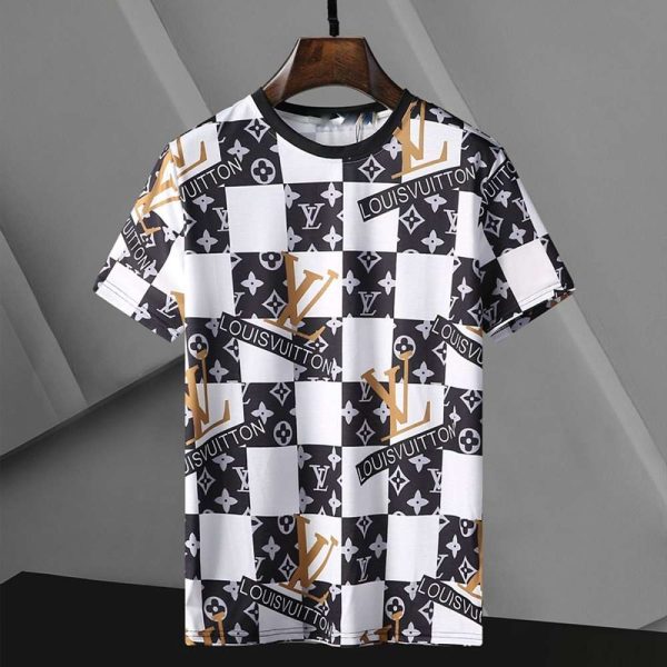 LV Gold 3D T-Shirt Limited Edition 015