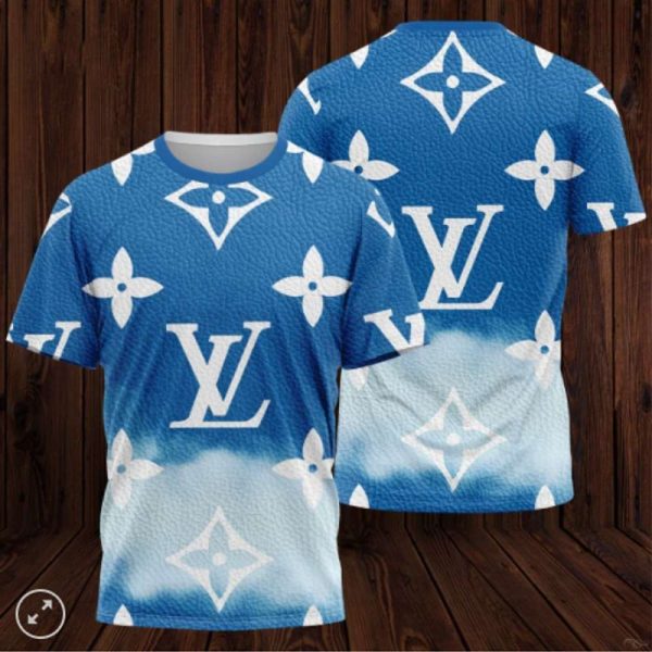 LV Green Luxury 3D T-Shirt 011