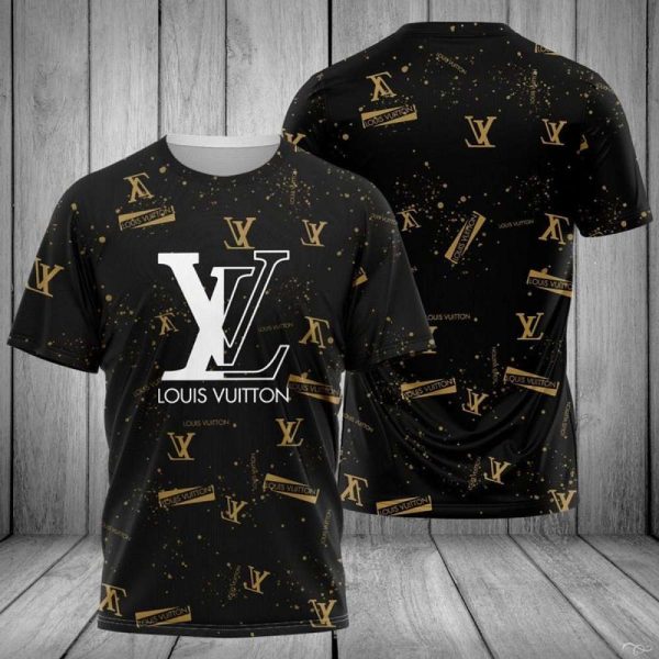 LV Luxury Brand 3D T-Shirt All Over Printed 028