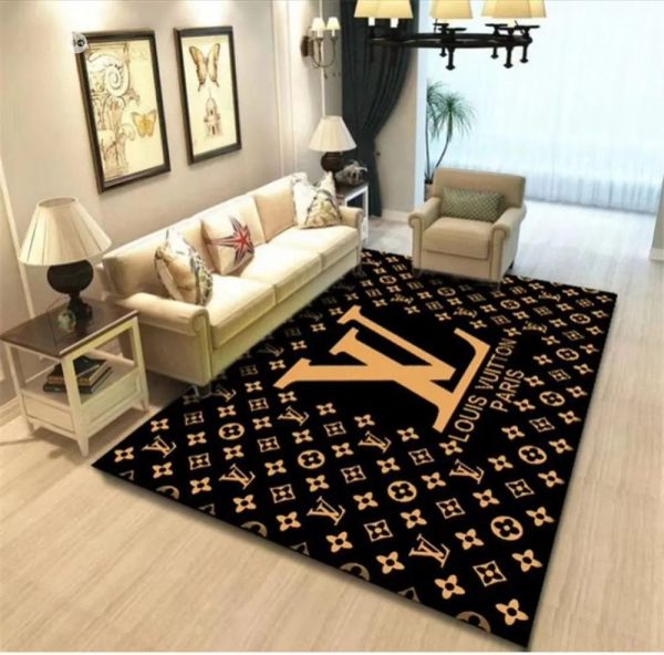 Louis Vuitton Paris Luxury Living Room Carpet 063