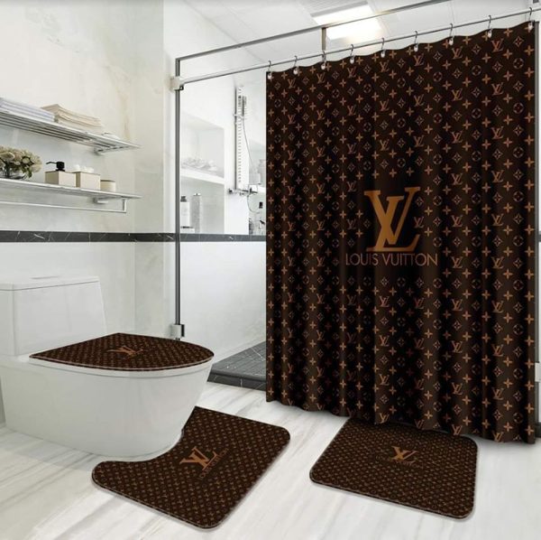 Louis Vuitton Shower Curtain 110