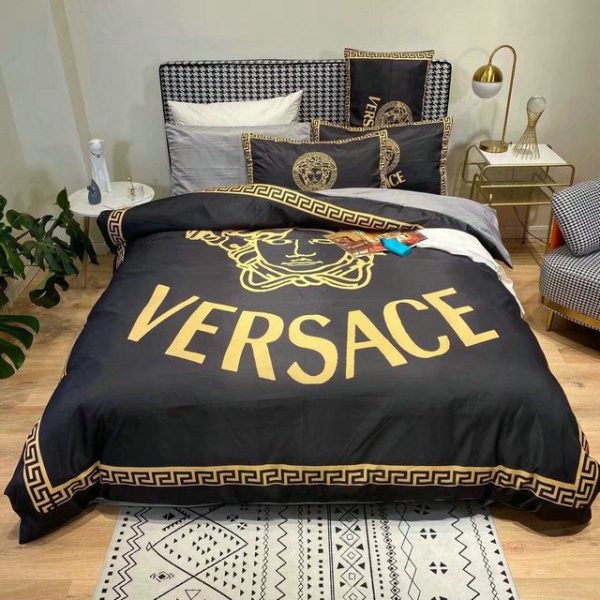 Luxury Brand Versace Type Bedding Sets Duvet Cover Bedroom Sets 039