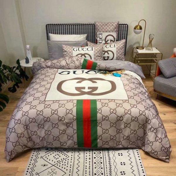 Luxury GG Bedding Sets Duvet Cover Luxury Brand Bedroom Sets 173