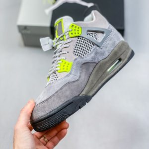 New Arrival AJ4 Retro SE Mid Neon 95 CT5342 007 2