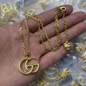 New Arrival Gucci Gold Necklace Women 004