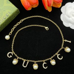 New Arrival Gucci Gold Necklace Women 011