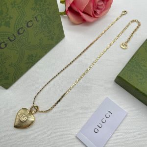 New Arrival Gucci Gold Necklace Women 063