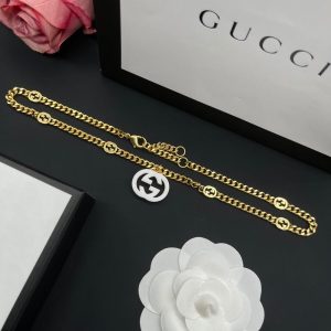 New Arrival Gucci Gold Necklace Women 084