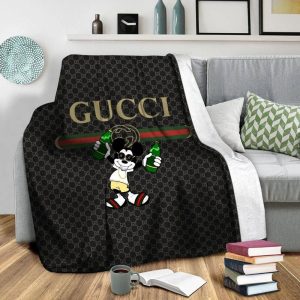 New Mickey mouse Gucci Blanket 025