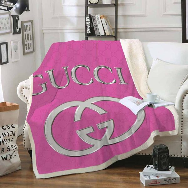 Pink Gucci Blanket 026