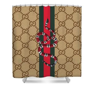 Snake Gucci Shower Curtain 053